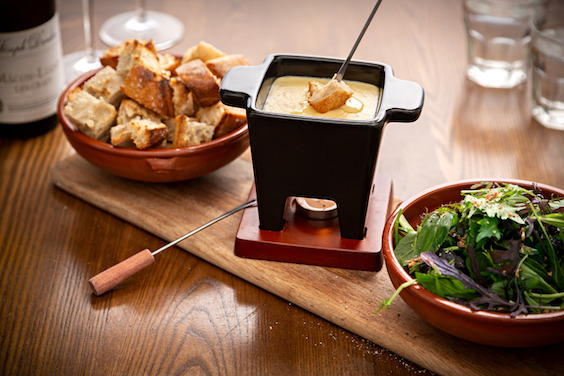 Recipe of the cheese fondue by Le Chef restaurant - JPEG